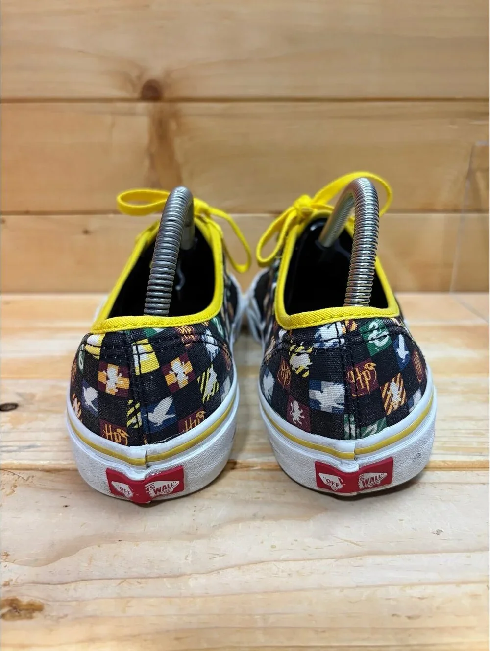 Harry Potter Checkerboard House Decal classic vans shoes Men’s 8.5 Women 10